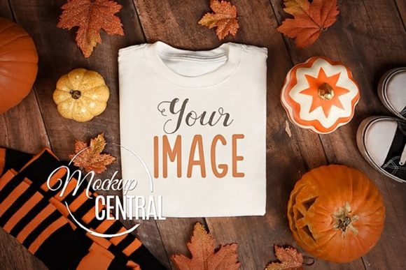 Download Folded Halloween T-Shirt Fall Shirt - Premium Bundle
